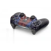 Gamepad Ps4 Uyumlu - Siyah Mavi Kırmızı ND400W