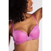G.colors Balconette Foam Push Up Bra, Koyu Pembe Konforlu Ve Şık Sütyen