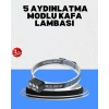 Gece Koşusu İçin Led Kafa Lambası El Sensörlü