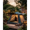 Geniş Aile Kamp Çadırı 240x210 Cm Güneşlikli Otomatik Kurulum Outdoor Çadır