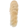Gerçek Front Lace Dalgalı Platin Tül Peruk - 85-90cm