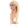 Gerçek Front Lace Düz Platin Tül Peruk - 60-65cm