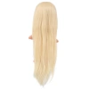 Gerçek Front Lace Düz Platin Tül Peruk - 65-70cm