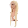 Gerçek Front Lace Düz Platin Tül Peruk - 70-75cm