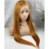 Gerçek Front Lace Tül Peruk - Düz - Bakır 70-75cm