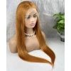 Gerçek Front Lace Tül Peruk - Düz - Bakır 70-75cm