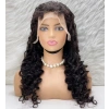 Gerçek Front Lace Tül Peruk - Yoğun Dalgalı - Doğal 65-70cm