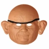 Gerçekçi Yaşlı Adam Maskesi – Lateks Görünümlü Plastik Korku Maskesi