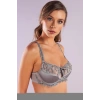 Giselle Half Padded Bra, Gri Toparlayıcı  Konforlu Ve Şık Sütyen