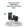 Gizli Kitap Kasa – Metal Gövdeli, Anahtarlı
