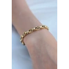 Gold Renk Çelik Zincir Kadın Bileklik - TJ-BB4429