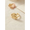 Gold Renk Kedi Tasarım Pirinç Kadın Yüzük TJ-BYK4219