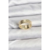 Gold Renk Model Kadın Yüzük - TJ-BYK3910