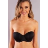 Golshan Gabrıella Balconette Foam Cup Bra, SİYAH Konforlu ve Şık Sütyen, Strapless