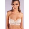 Golshan Gala Balconette Foam Cup Lace Bra, Ten Konforlu ve Şık Sütyen, Strapless