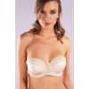 Golshan Gala Balconette Foam Cup Lace Bra, Ten Konforlu ve Şık Sütyen, Strapless