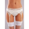 Golshan Gala Mini String, Kadın Dantelli Ekru Külot