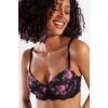 Golshan Gardenia Big size Plunge Bra, Siyah Konforlu ve Şık Sütyen