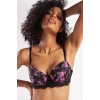 Golshan Gardenia Big size Plunge Bra, Siyah Konforlu ve Şık Sütyen