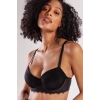 Golshan Garland Big size Plunge Bra, Black Konforlu ve Şık Sütyen