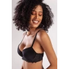 Golshan Garland Big size Plunge Bra, Black Konforlu ve Şık Sütyen