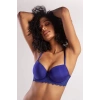 Golshan Garland Big size Plunge Bra, Saks Mavi Konforlu ve Şık Sütyen