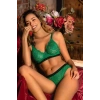 Golshan Gaudi Brazilian Slip, Kadın Dantel Brezilyan Yeşil Külot