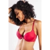 Golshan Githa Foam Cup Push Up Bra,Şarap Renk Straplez Konforlu ve Şık Sütyen