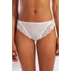 Golshan Goldy Mini Slip, Kadın Dantelli Ekru Külot