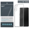Gor Samsung Galaxy S21+ Plus Kılıf Kamera Korumalı Şeffaf Silikon Kılıf