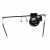 Gözlük Model 20X16Mm Optik Lens Led Işık Monoküler Büyüteç