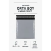 Gri Cepsiz Orta Boy Kargo Poşeti 30x37+5 Cm 100 Adet