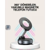 Güçlü Mıknatıslı Vakumlu Araç Telefon Tutucu Alüminyum Gövde