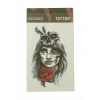 Gül Kuru Kafa Tattoo Dövme Sticker