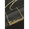 Gülümser isimli kolye (Kişiye Özel)