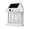 Güneş Enerjili Bahçe Led Ampul Sensörlü Bahçe Led Su Geçirmez 3 Modlu Beyaz