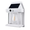 Güneş Enerjili Bahçe Led Ampul Sensörlü Bahçe Led  Su Geçirmez 3 Modlu Beyaz