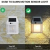 Güneş Enerjili Bahçe Led Ampul Sensörlü Bahçe Led Su Geçirmez 3 Modlu Beyaz