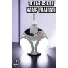 Güneş Enerjili Solar Aydınlatma Kamp Çadır Lambası  Ampül Led Şarjlı El Feneri Işıldak