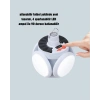 Güneş Enerjili Usb Şarj Edilebilir 5 Modlu Katlanabilir Led Kamp Işığı