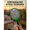 Hafif Ve Ergonomik Elektronik Böcek Öldürücü – Güvenlik Koruması İle Pil Kontrollü