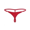 Halkalı Mini Kırmızı Kadın Fantezi G String