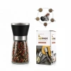 HAND GRINDER KÜÇÜK CAM HAZNELİ - PLS.KAPAKLI - KROM BELLİ TUZ - BAHARAT ÖĞÜTÜCÜ (4887)