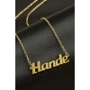 Hande isimli kolye (Kişiye Özel)