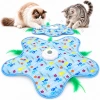 Hareketli İnteraktif Kedi Oyun Matı - USB Şarjlı - 3 Oyun Modu