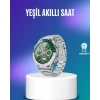 Harita Görüntüleme Özellikli Amoled Akıllı Saat 3 Kayışlı Fitness Takipli