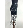 Harness Etek, Deri Örgü Harness Etek, Şık Tayt Üzeri Etek - Brf410
