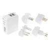 Haweel Universal Seyahat Şarj Adaptör İphone Ve 1 Mikro Usb Şarj Kablosu Set-(5775)
