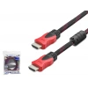 Hdmi Kablo 3 M - Siyah Kirmizi HDX2013