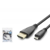 Hdmi To Micro Hdmi Kablo 1.5 M - Siyah HDX2007